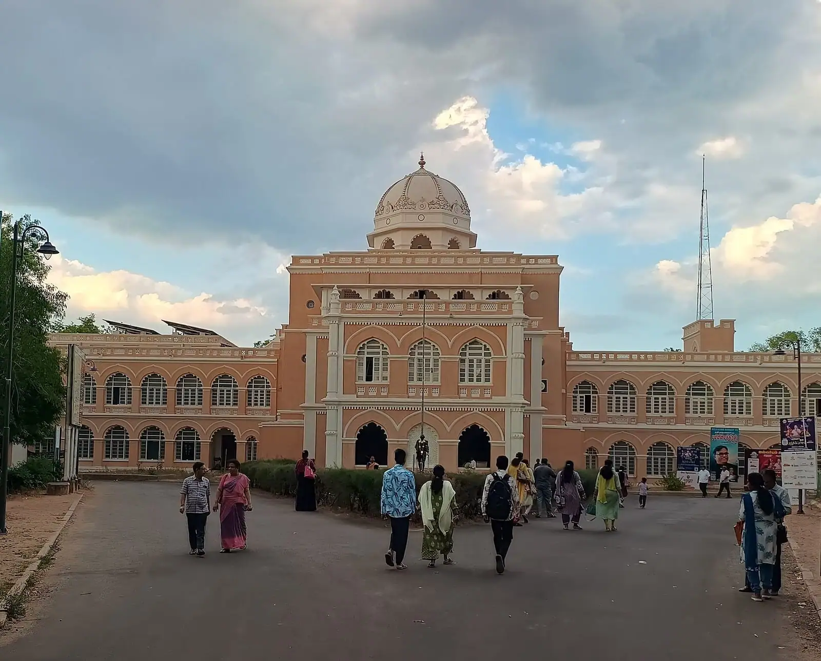 The Gandhi Memorial Museum in Madurai, housed in Rani Mangammal's 17th-century palace.