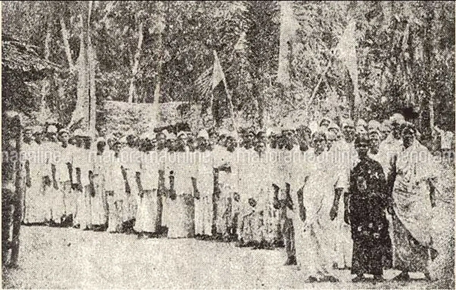 A protest march at Vaikom