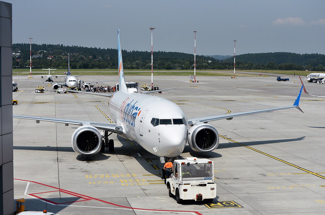 A Flydubai Boeing 737